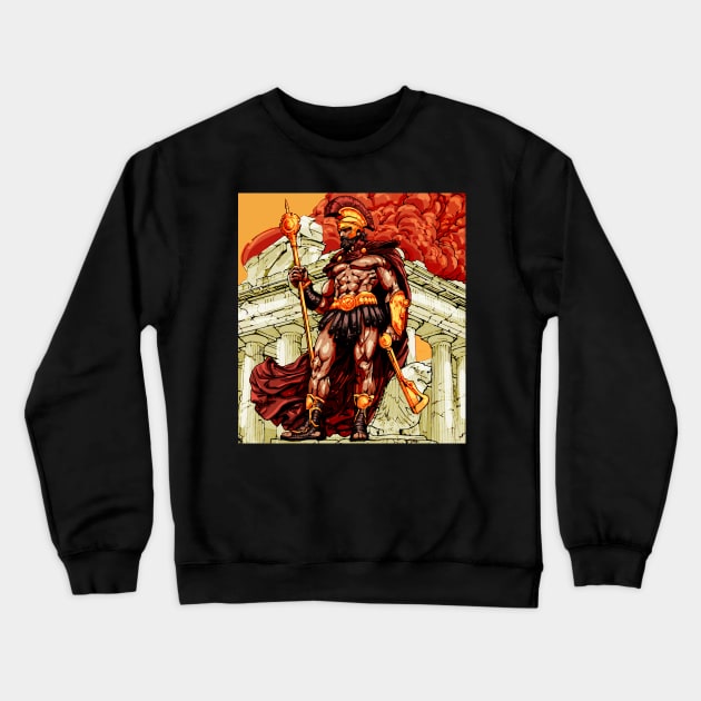 Roman Soldier Crewneck Sweatshirt by siriusreno